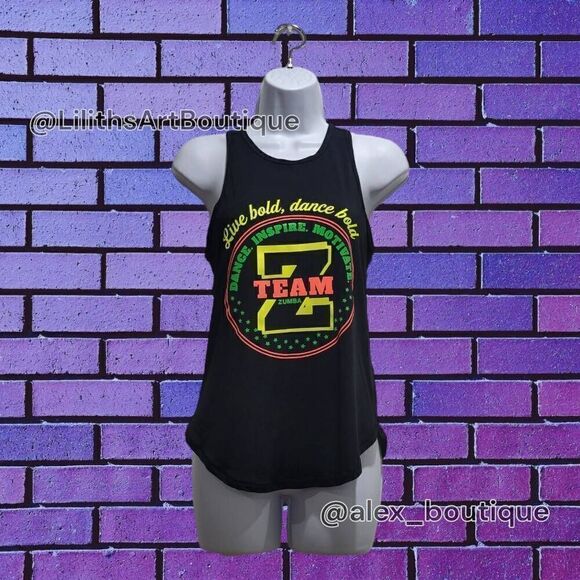 Zumba Team Tank top (H024)-Size S for Women - Picture 2 of 7